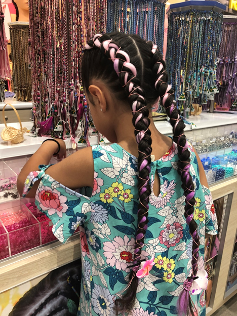 Surfers Paradise Hairwraps And Braiding Gold Coast Double Dutch Braids With Added Extension Hair 